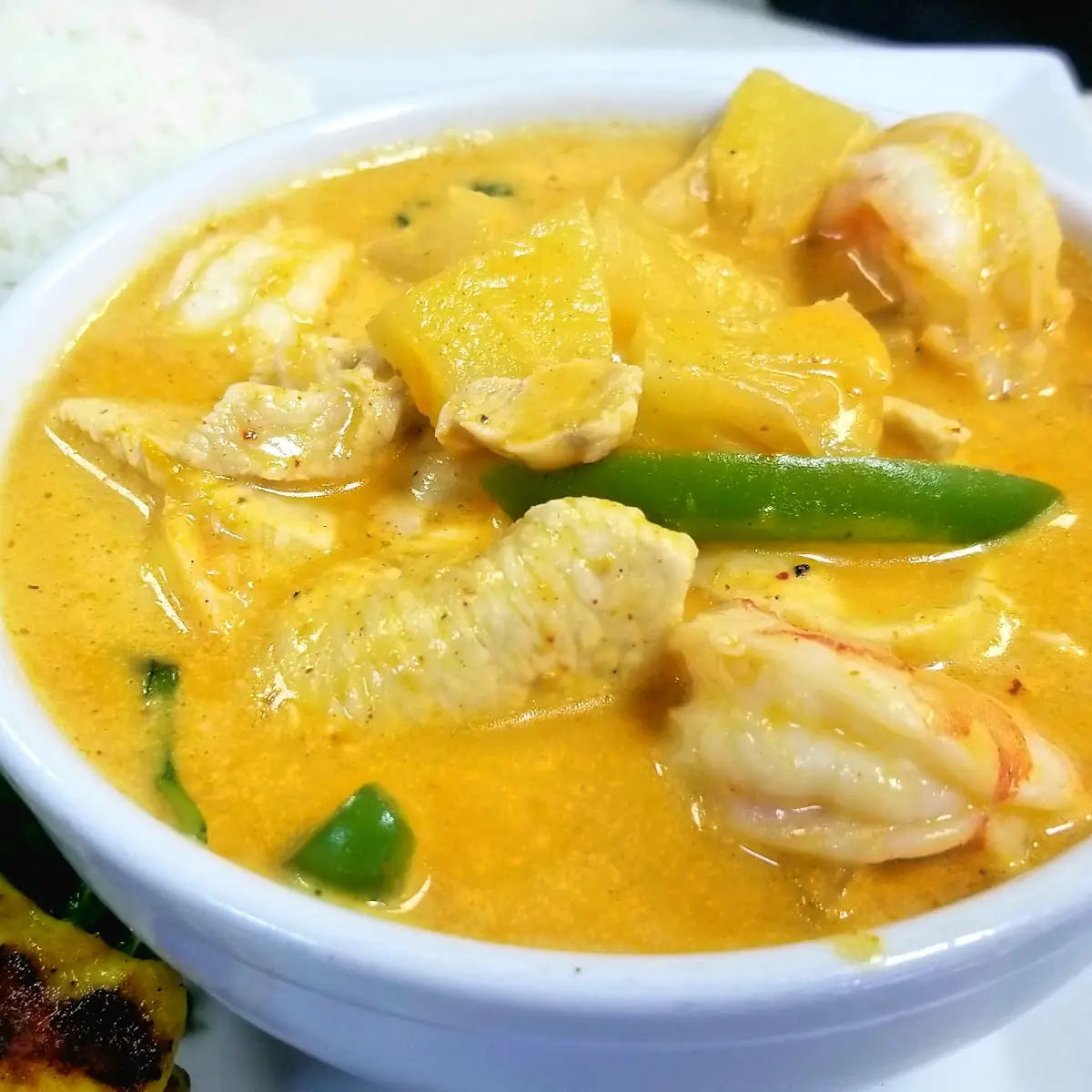 Pineapple Curry Chicken