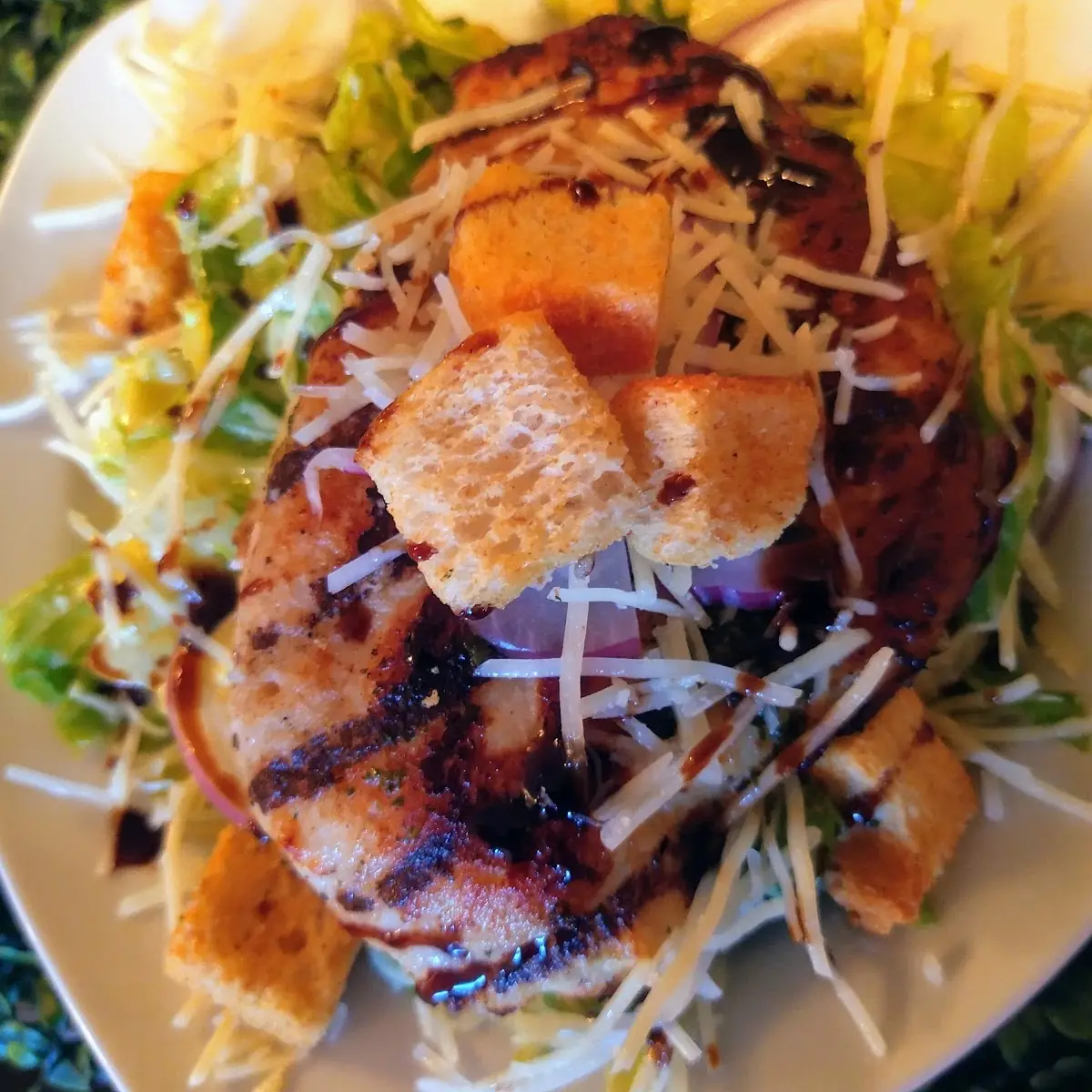 All Plates Comes with a House Side Salad