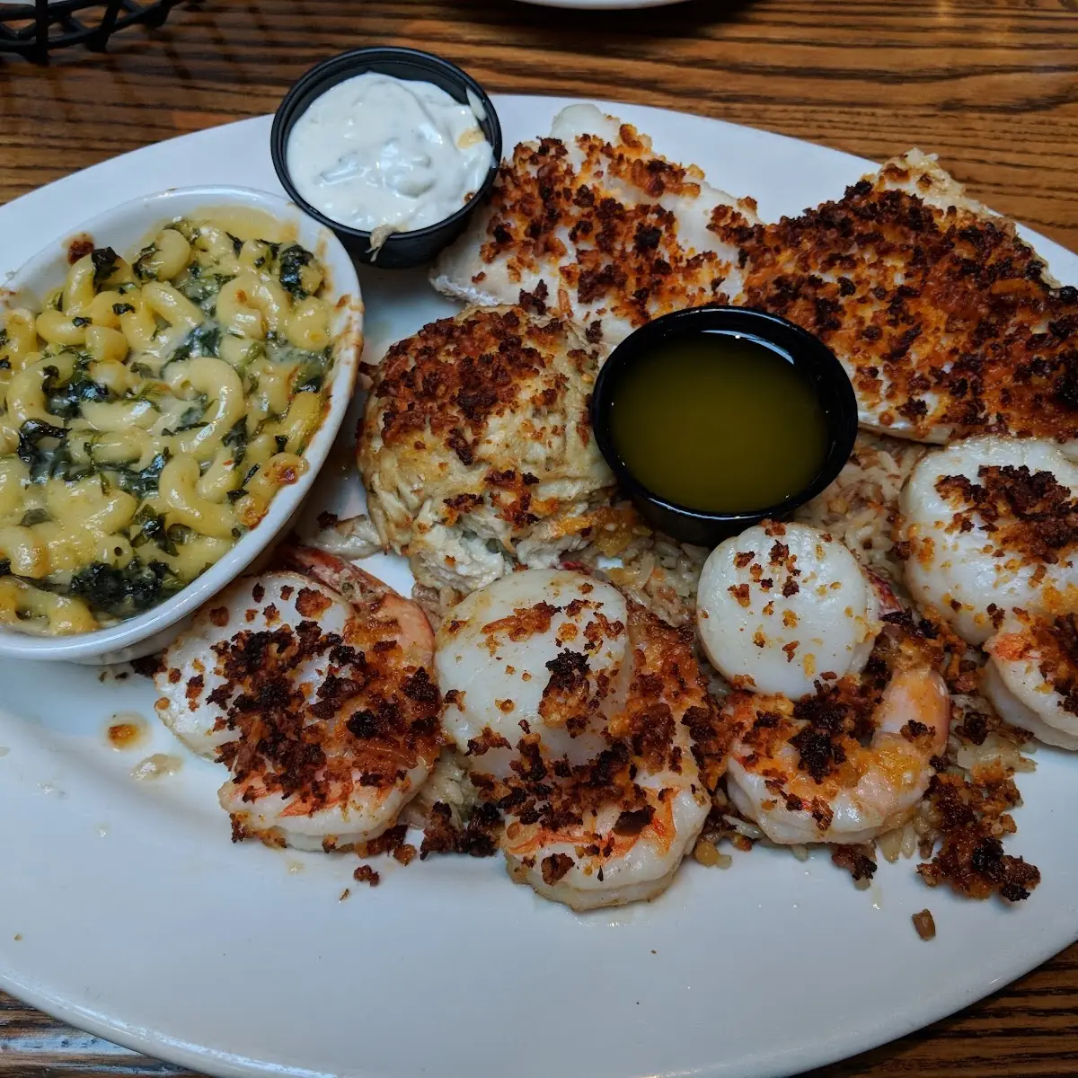 Broiled Seafood Platter