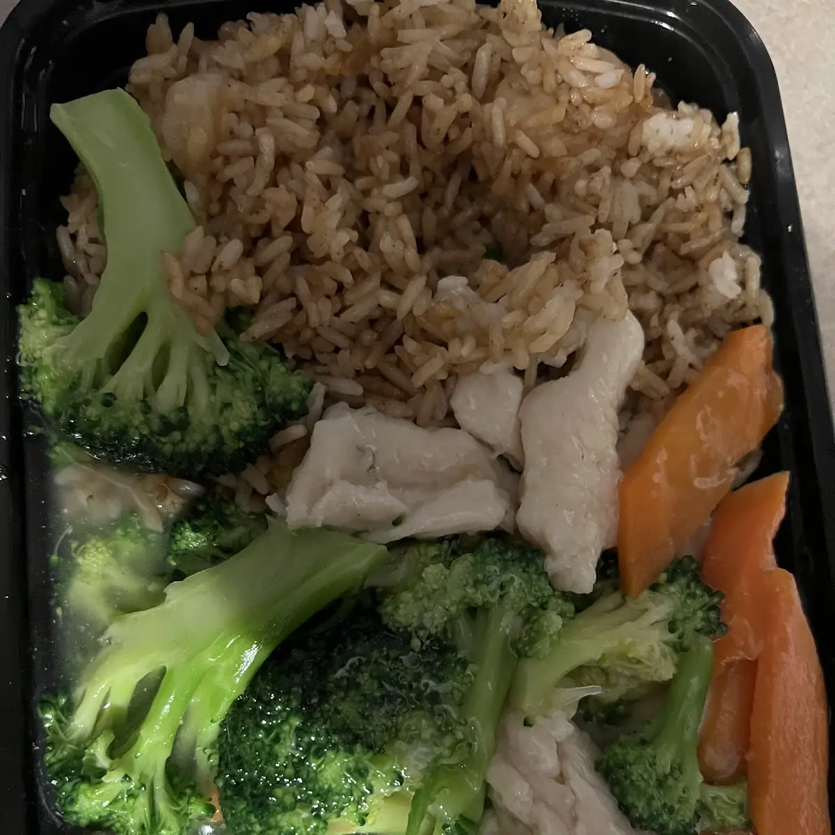 Steamed Chicken Broccoli
