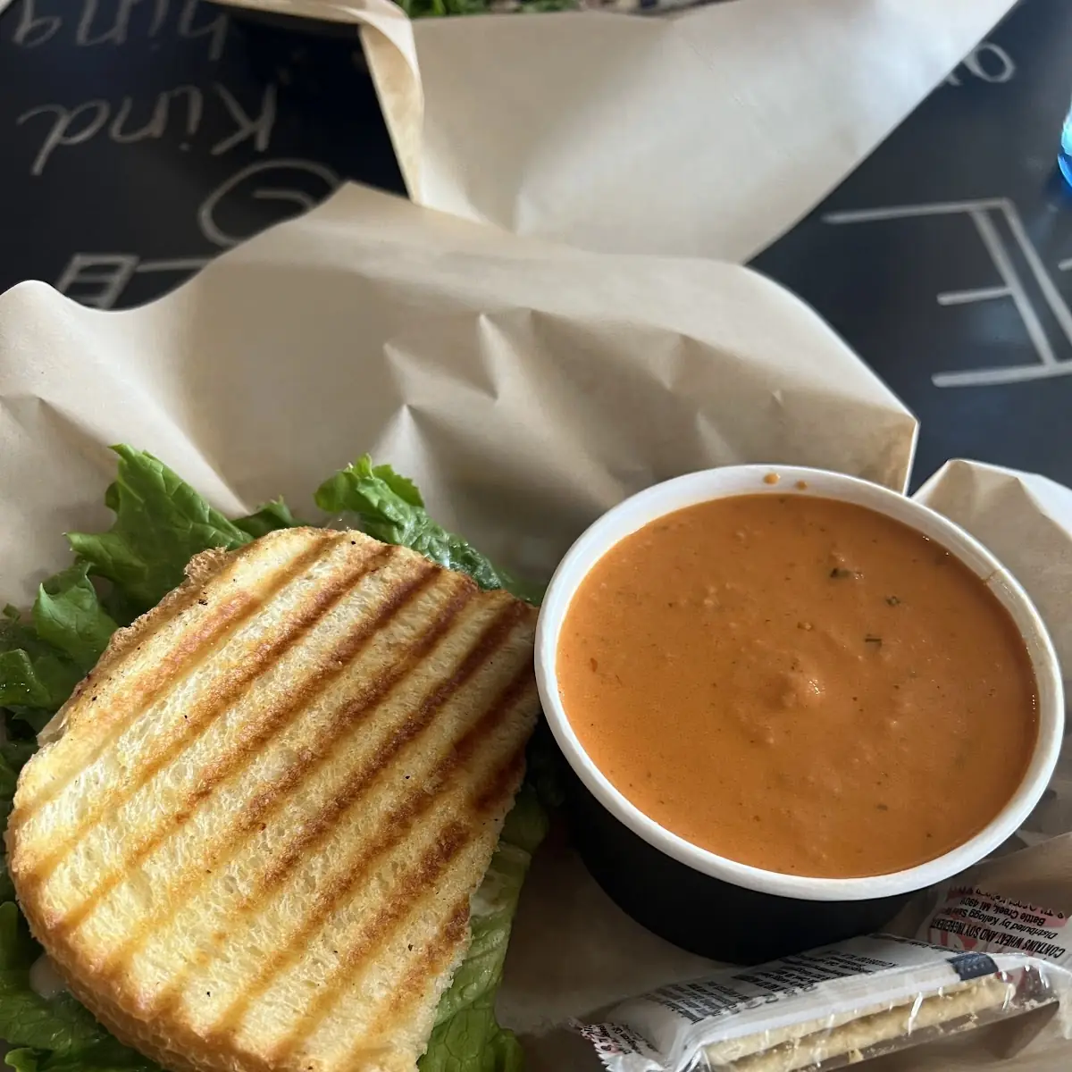 Grilled Cheese with Tomato Soup