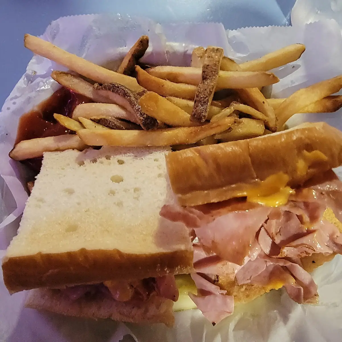 Ham and Cheese Sandwich