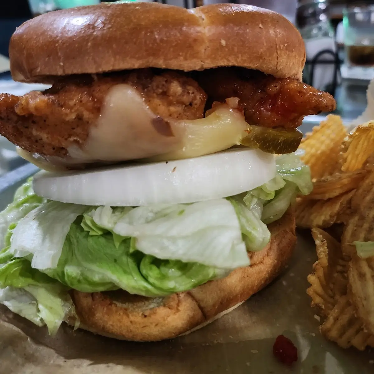 Sweet & Spicy Chicken Sandwich