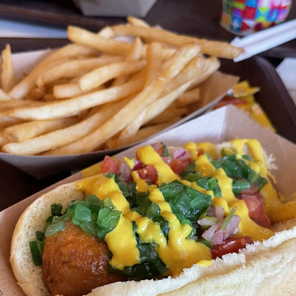 Vegan Chicago Dog