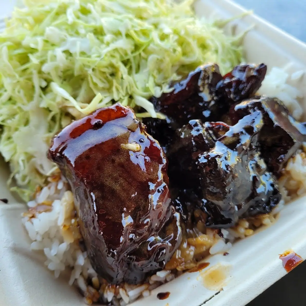 Caramelized Pork Belly over Rice