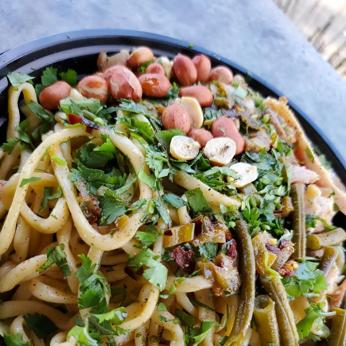 Chilled Chicken Noodle Salad