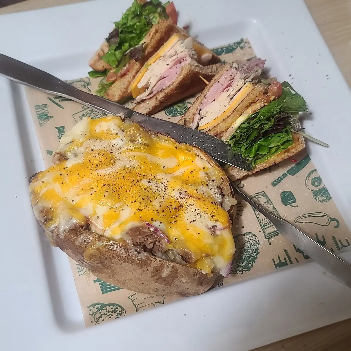 Black Angus Roast Beef Spud