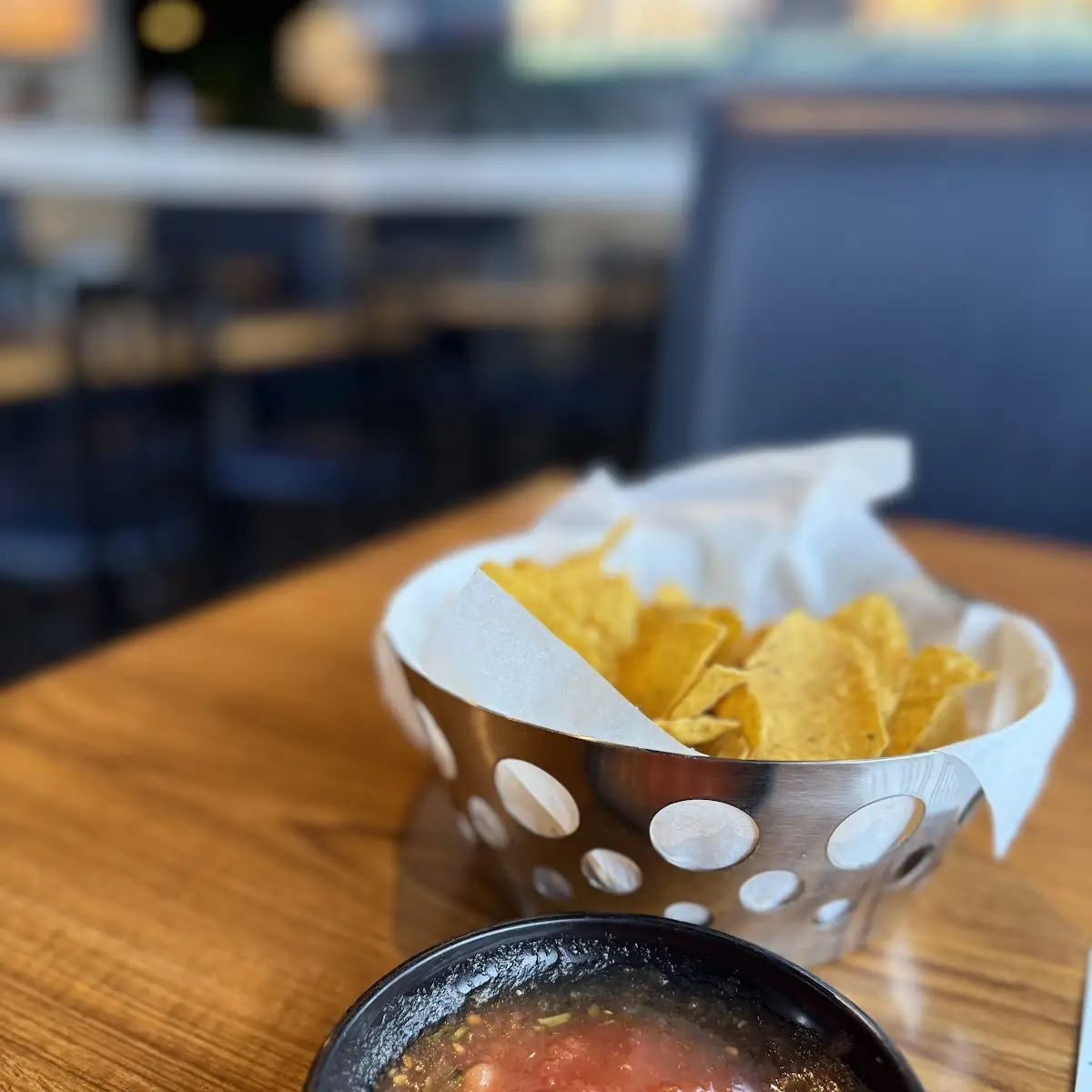 Tortilla Chips and Red Salsa