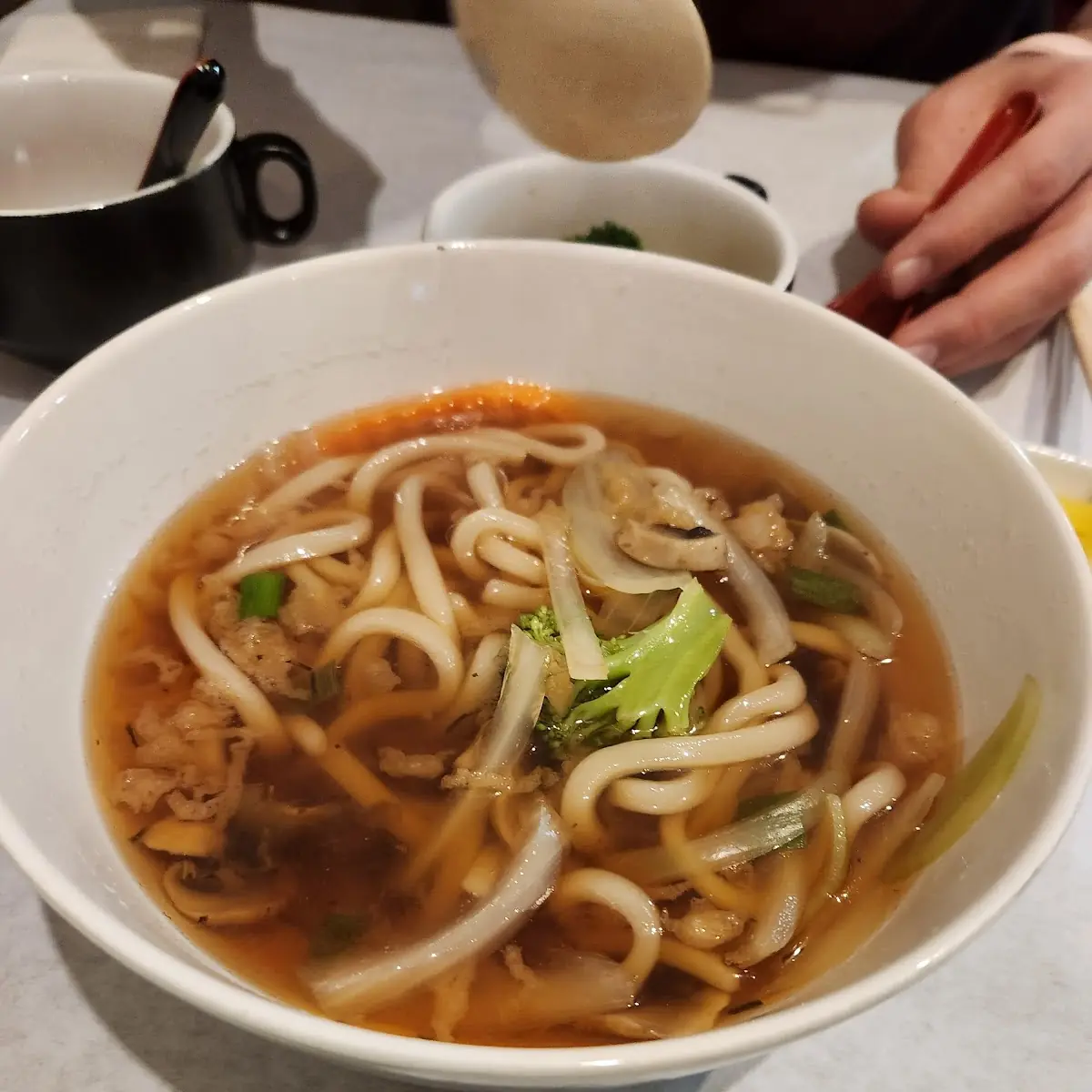Vegetable Udon Noodle Soup