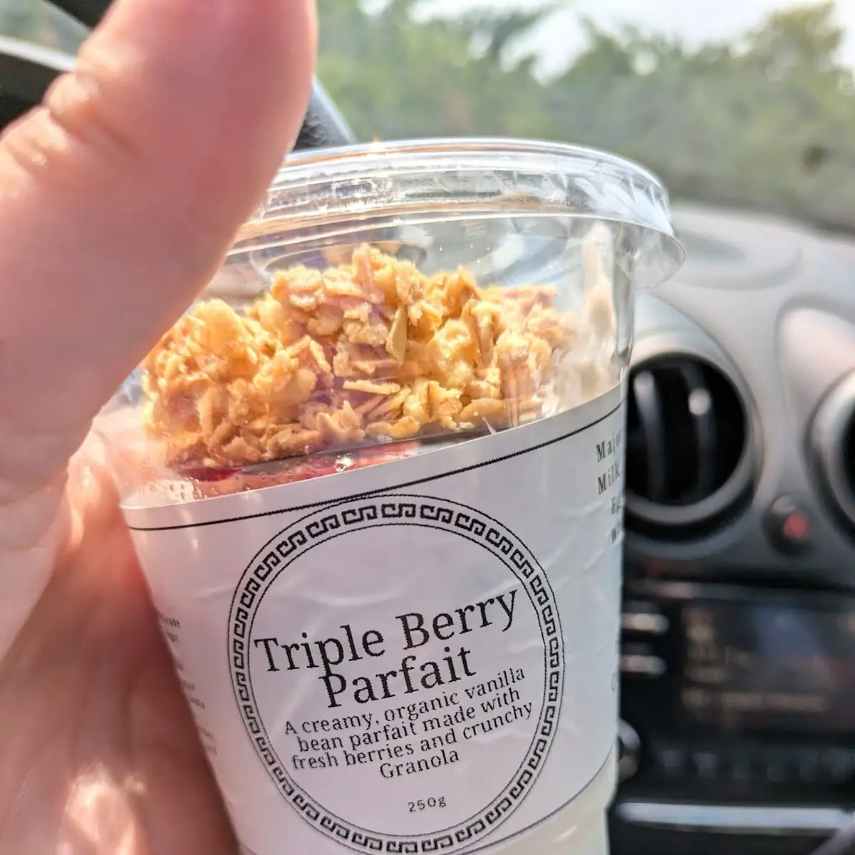 Triple Berry Parfait