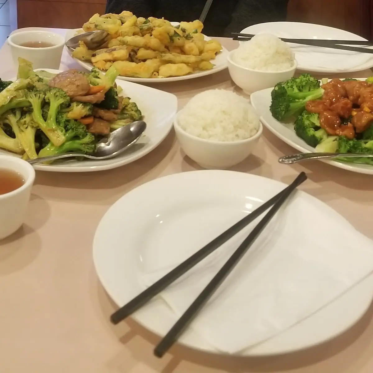 Orange Chicken Broccoli Beef