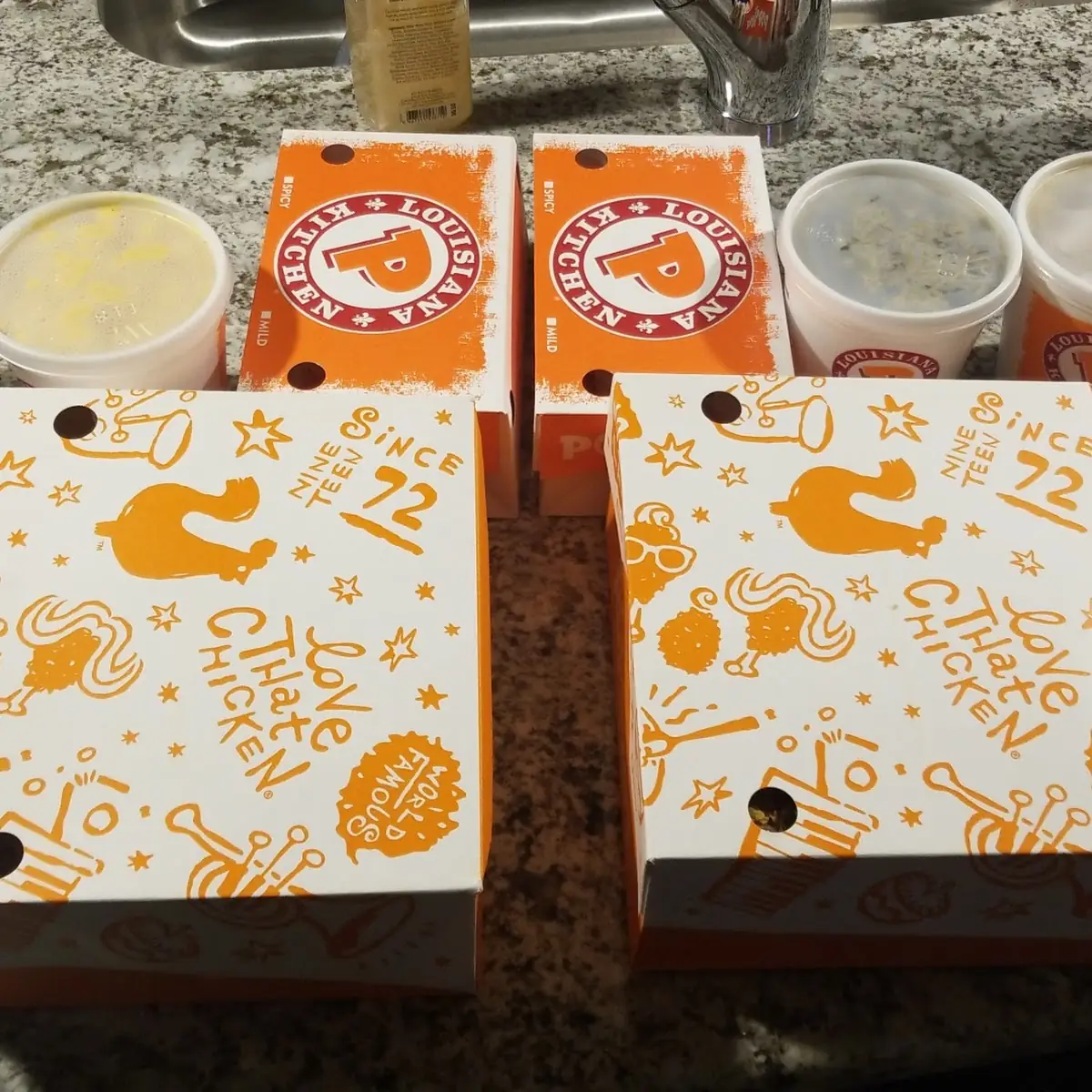 Lots of Fried Chicken