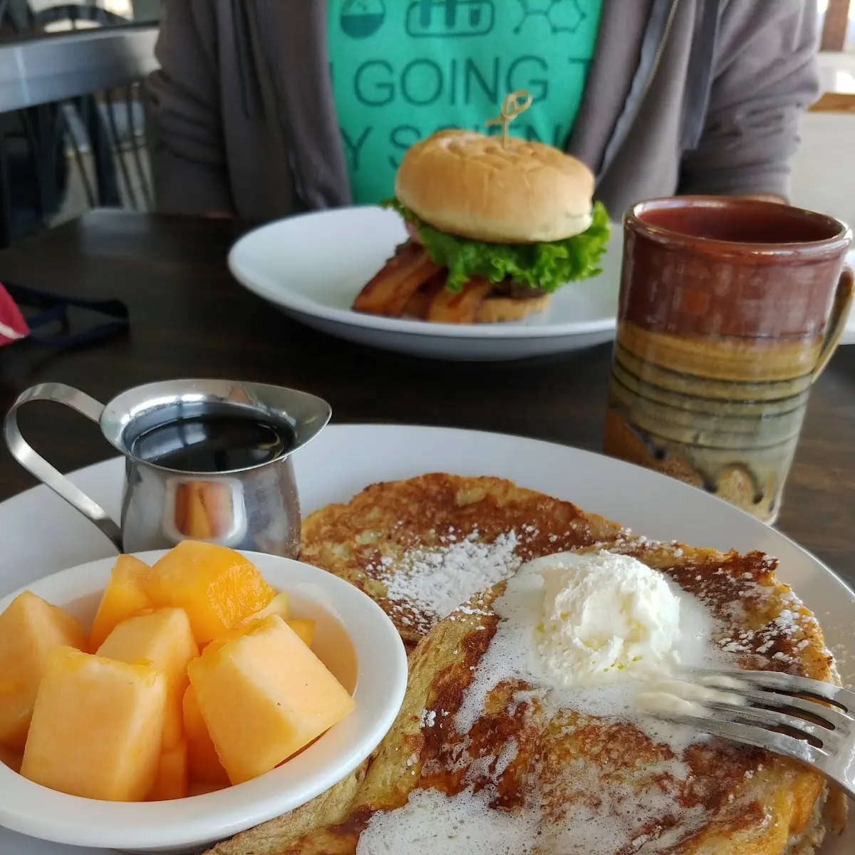 French Toast with Fresh Fruit