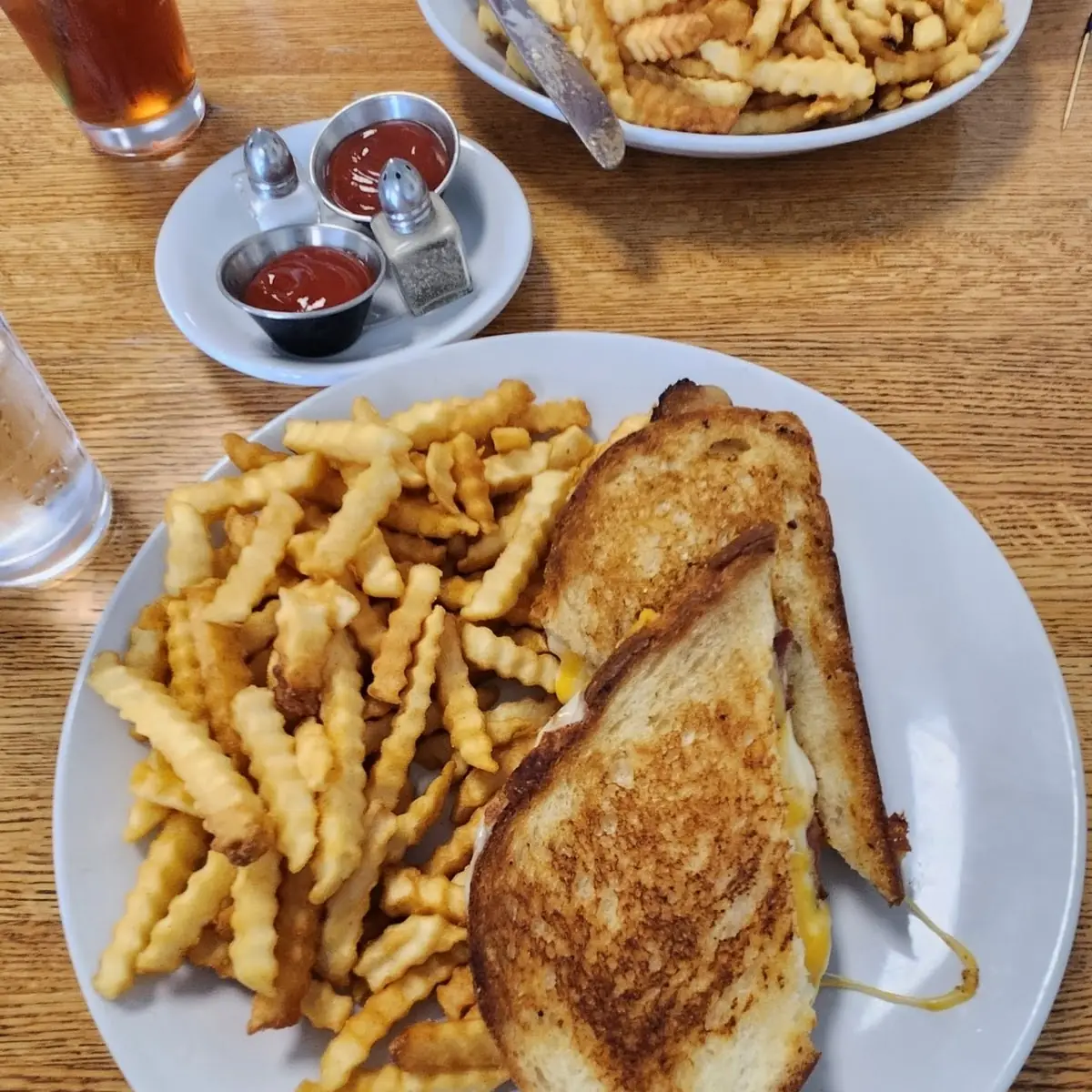 Grilled Cheese and Fries
