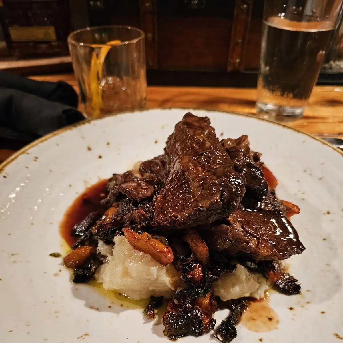 Braised Short Ribs Steak & Eggs
