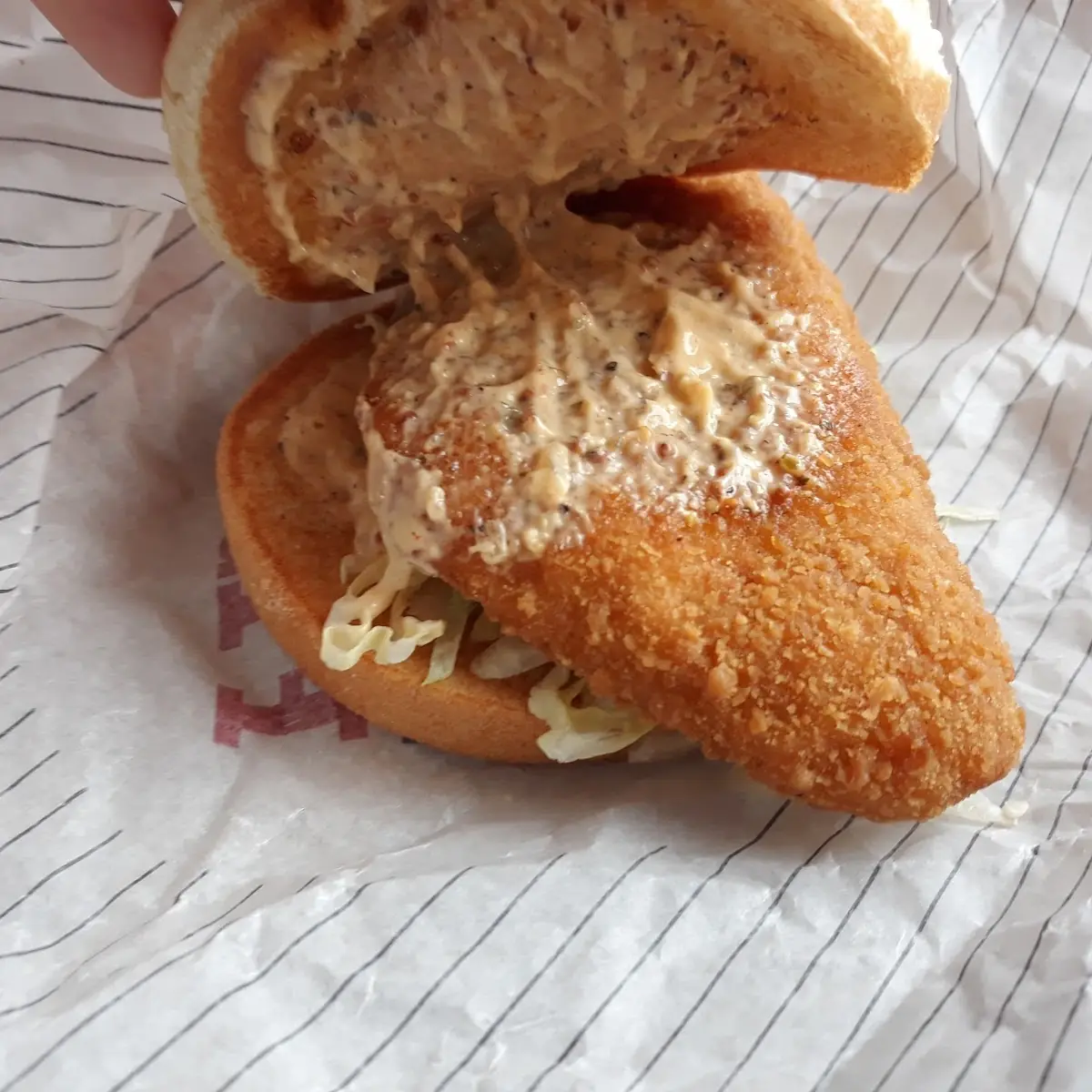 Old Bay Fish Sandwich