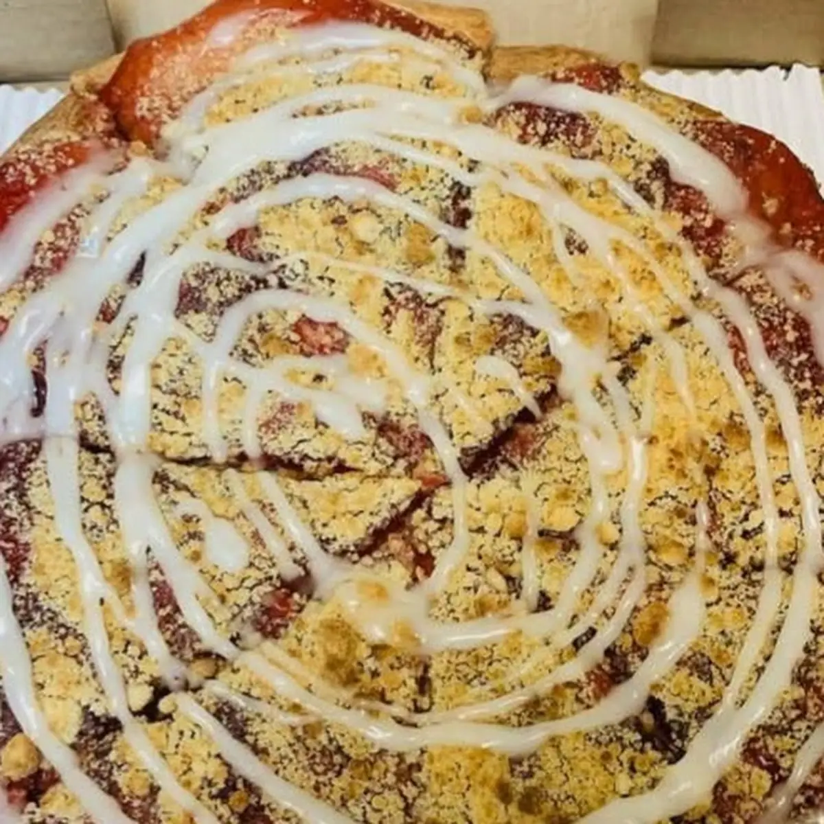 Cherry Pie Dessert Pizza