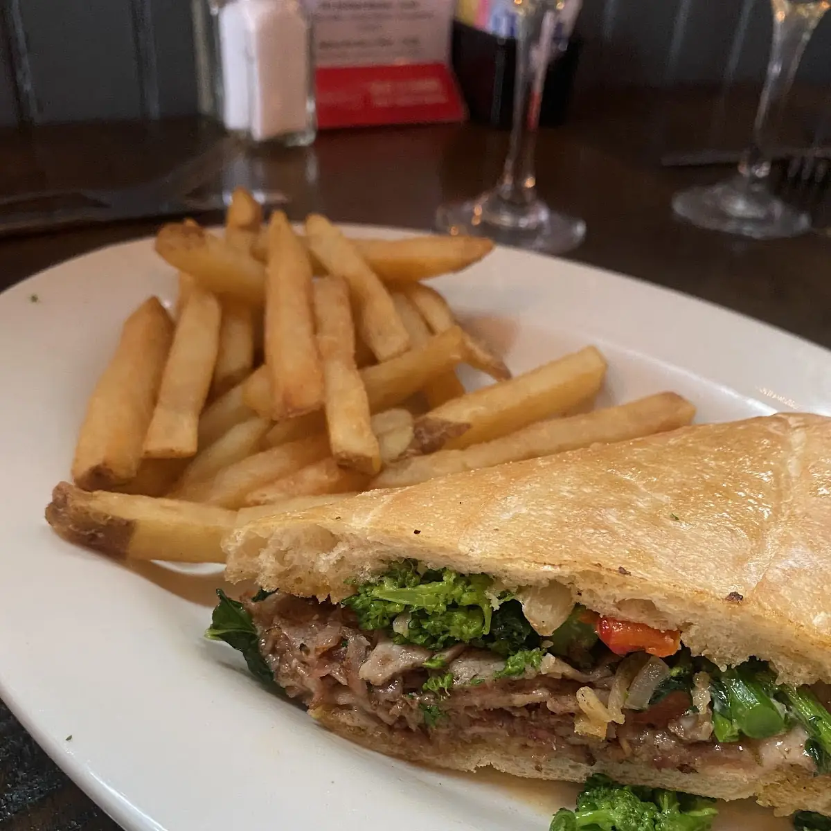 Cowboy Steak Sandwich