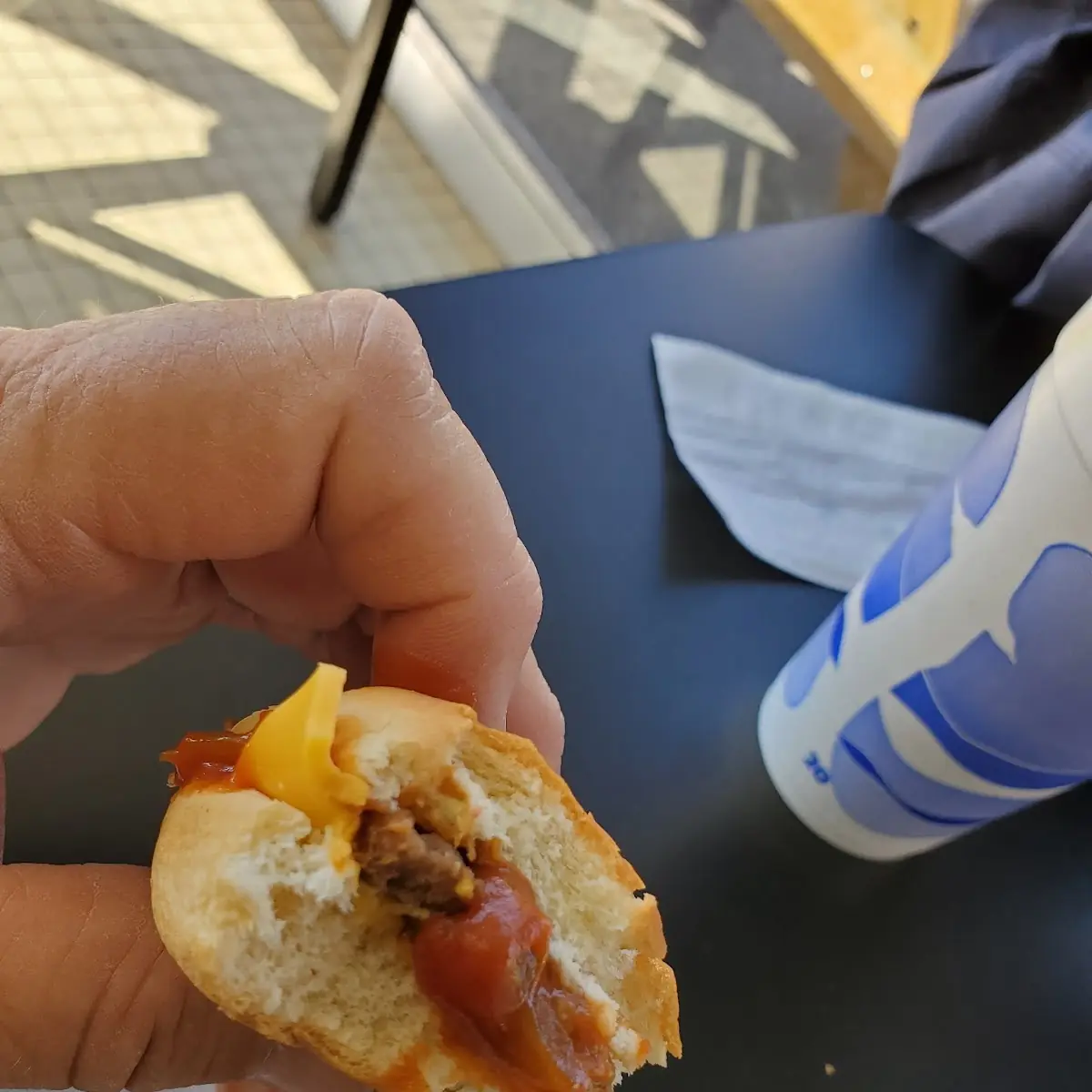 Sauce Burger with Cheese