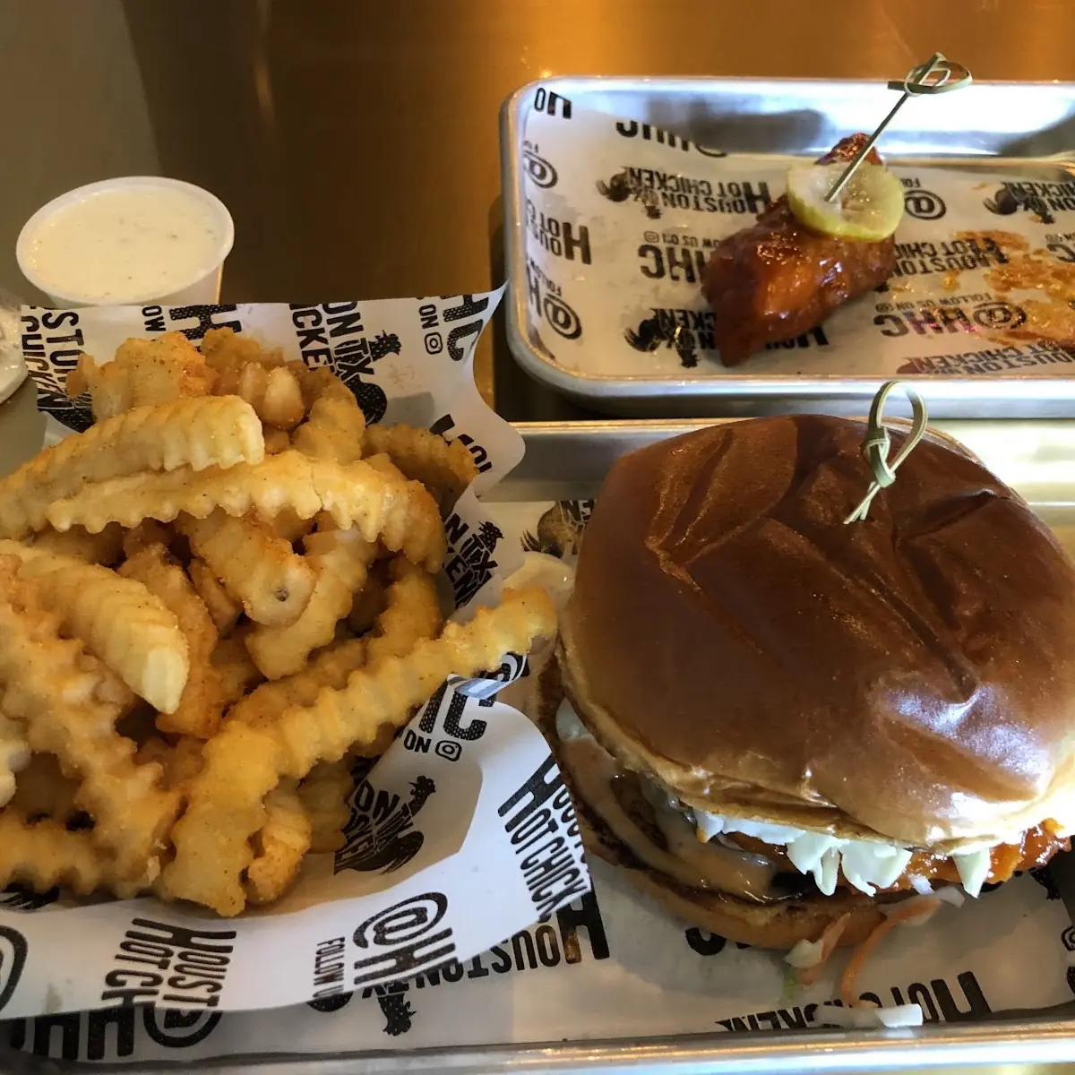 House Specialty Chicken Sandwich and Tender