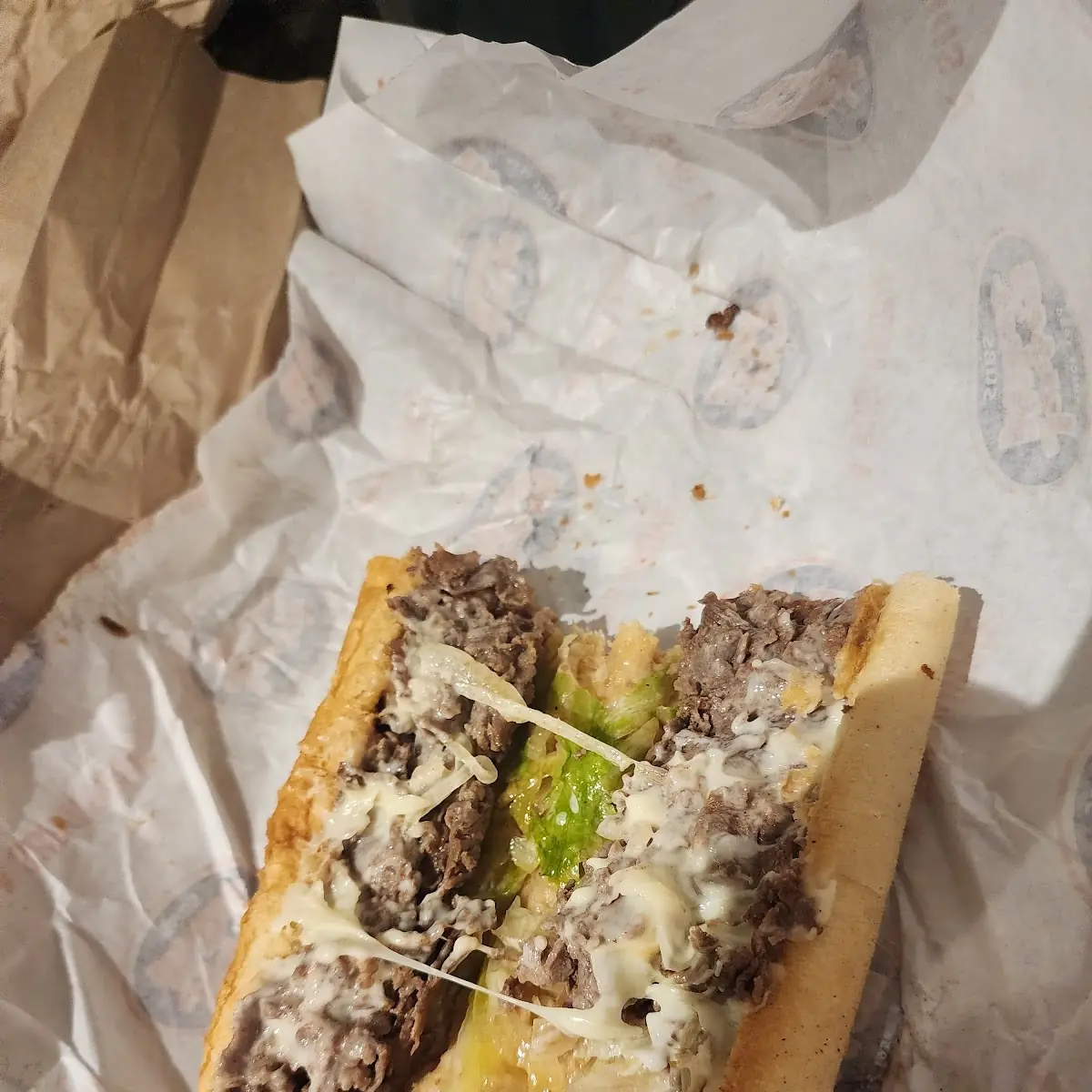 Chicken Philly Cheese Steak Sub