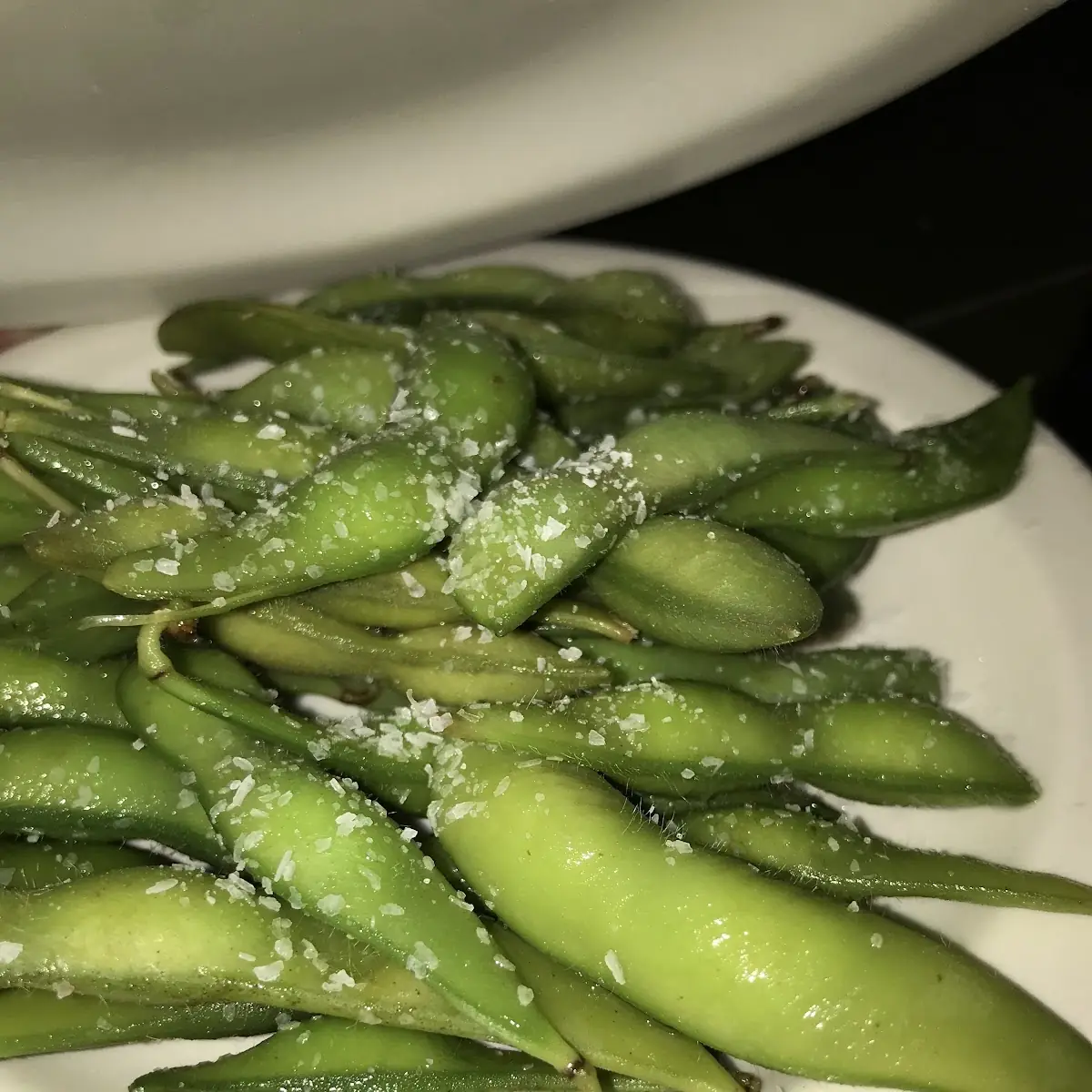 Garlic Edamame