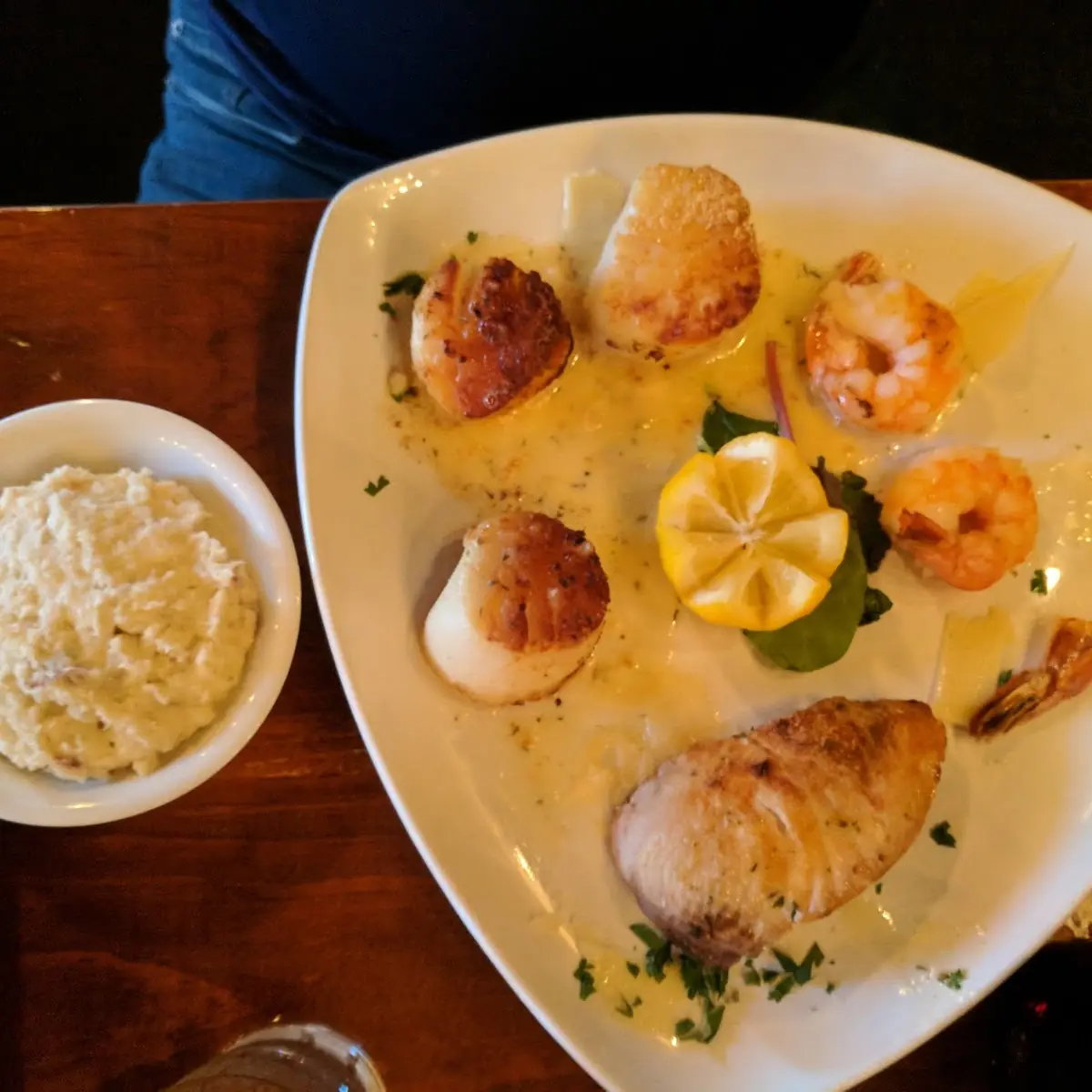 Broiled Seafood Trio