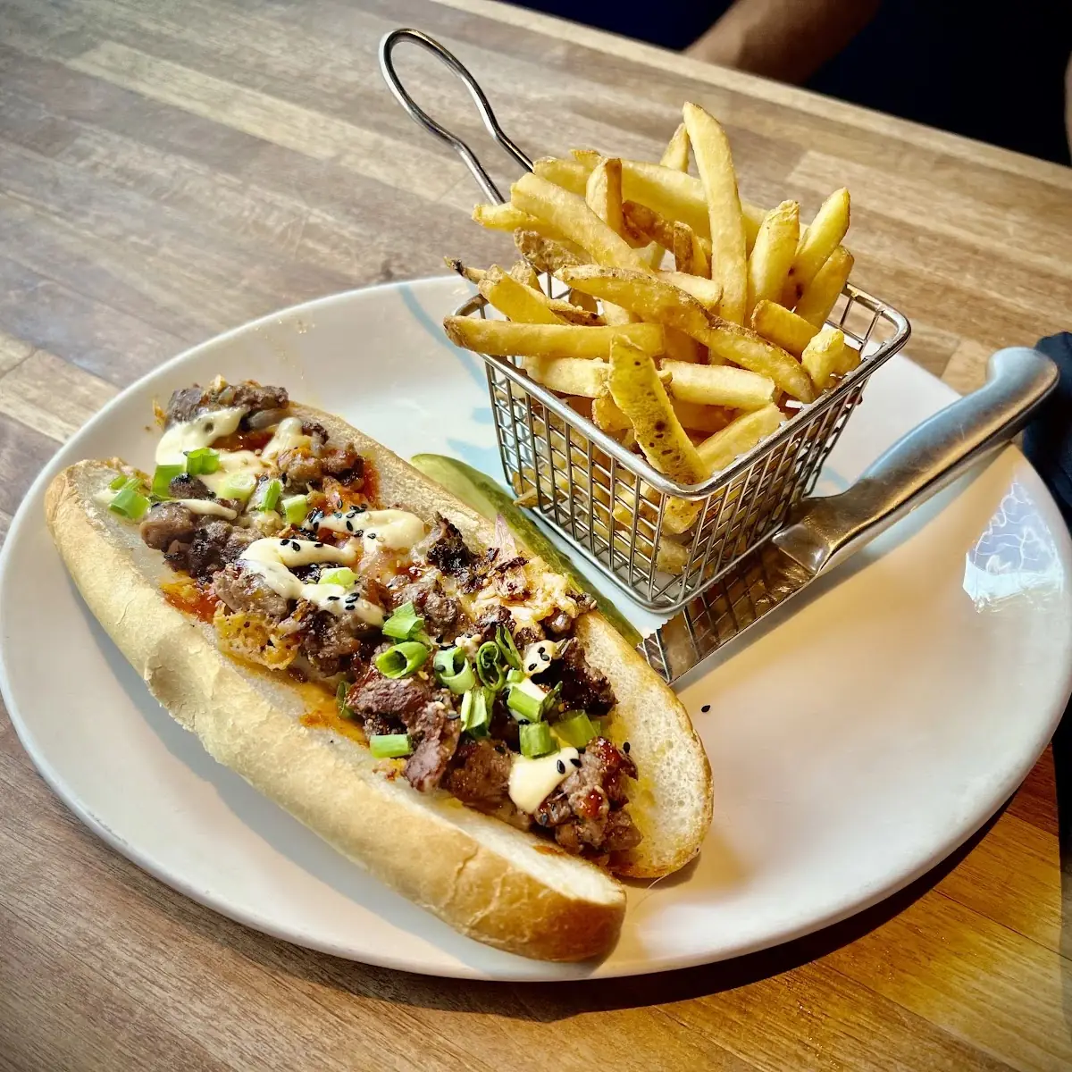 Korean BBQ Cheesesteak
