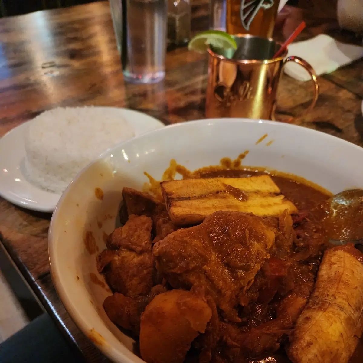 Chicken Curry with Rice