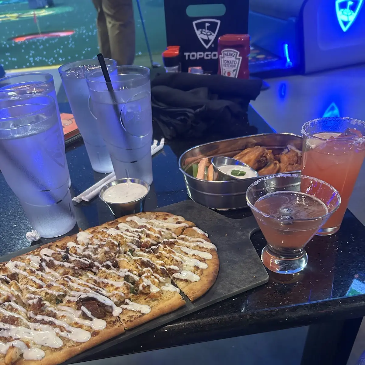 Chicken Bacon Ranch Flatbread