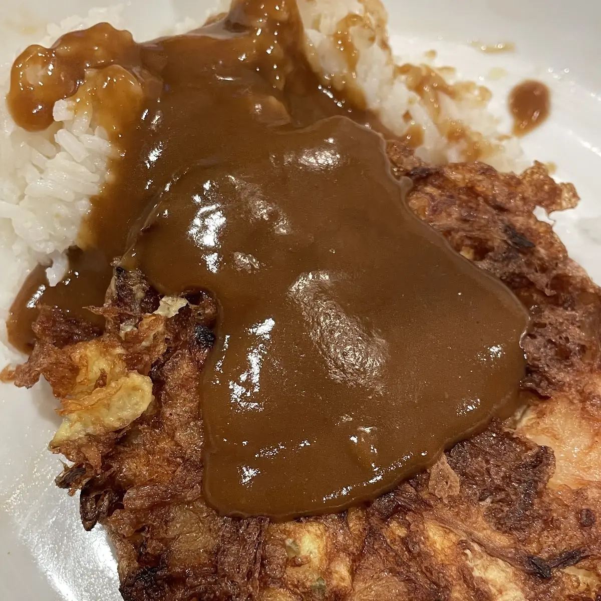 Roast Pork Egg Foo Young