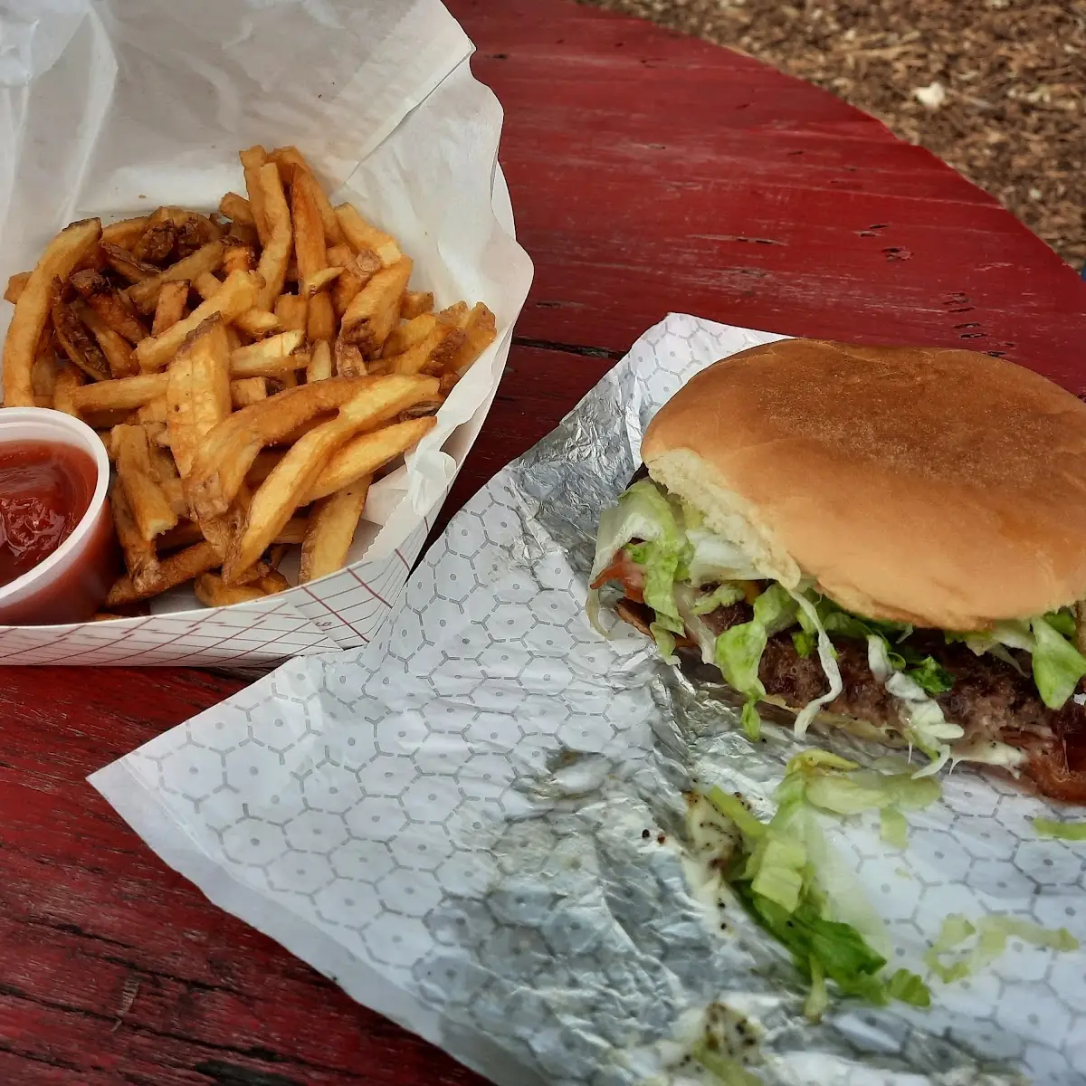 Bacon Mushroom Swiss Burger