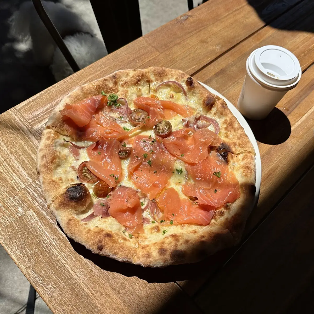 Smoked Salmon Pizza