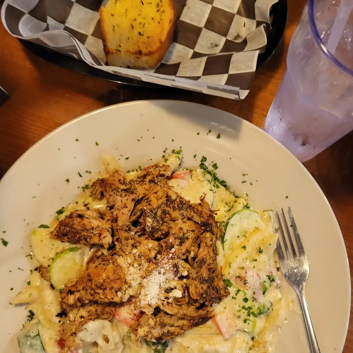 Blackened Chicken Primavera