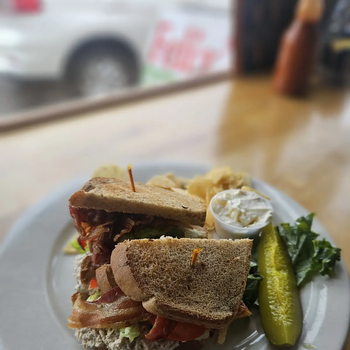 Tuna Club Sandwich