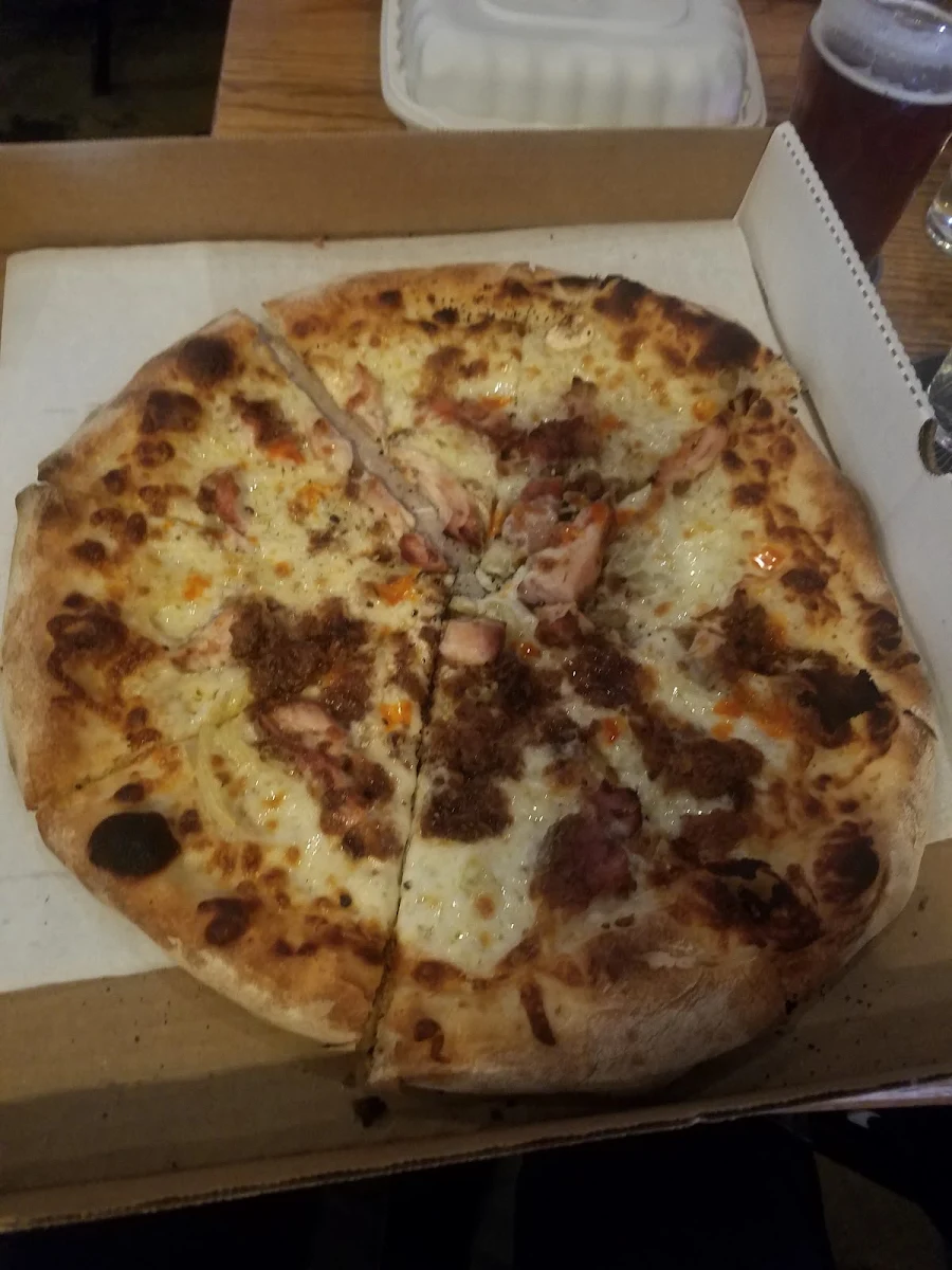 Fried Chicken Pizza