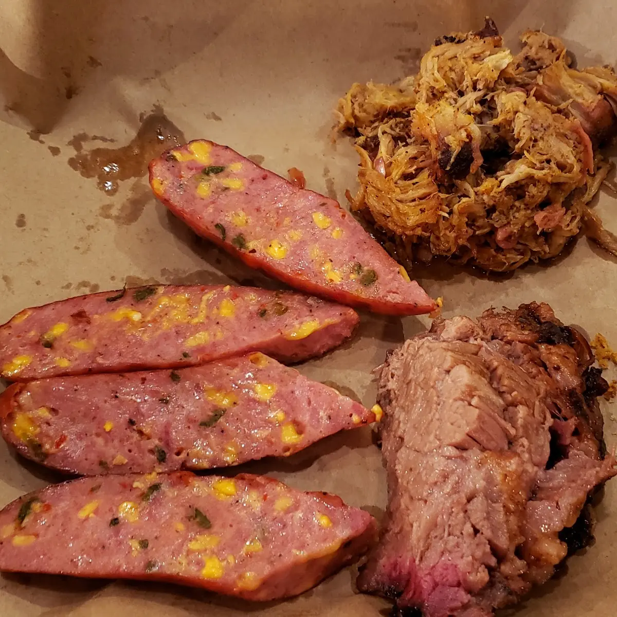 3 Meat Sampler Platter with Out Side's