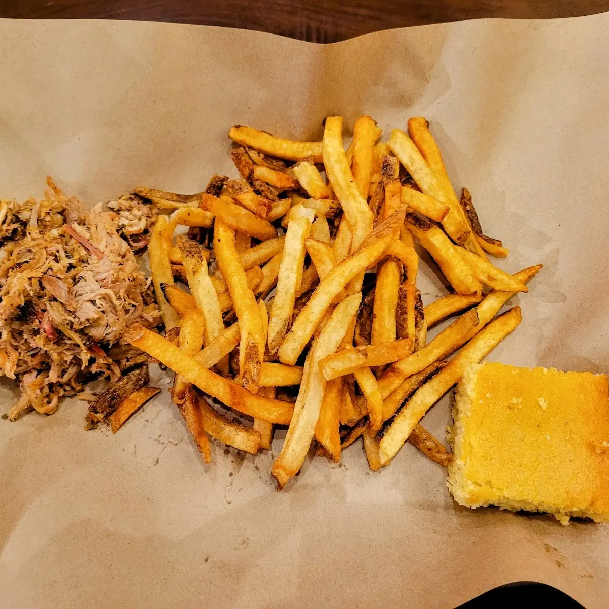Pulled Pork and Hand Cut Fries