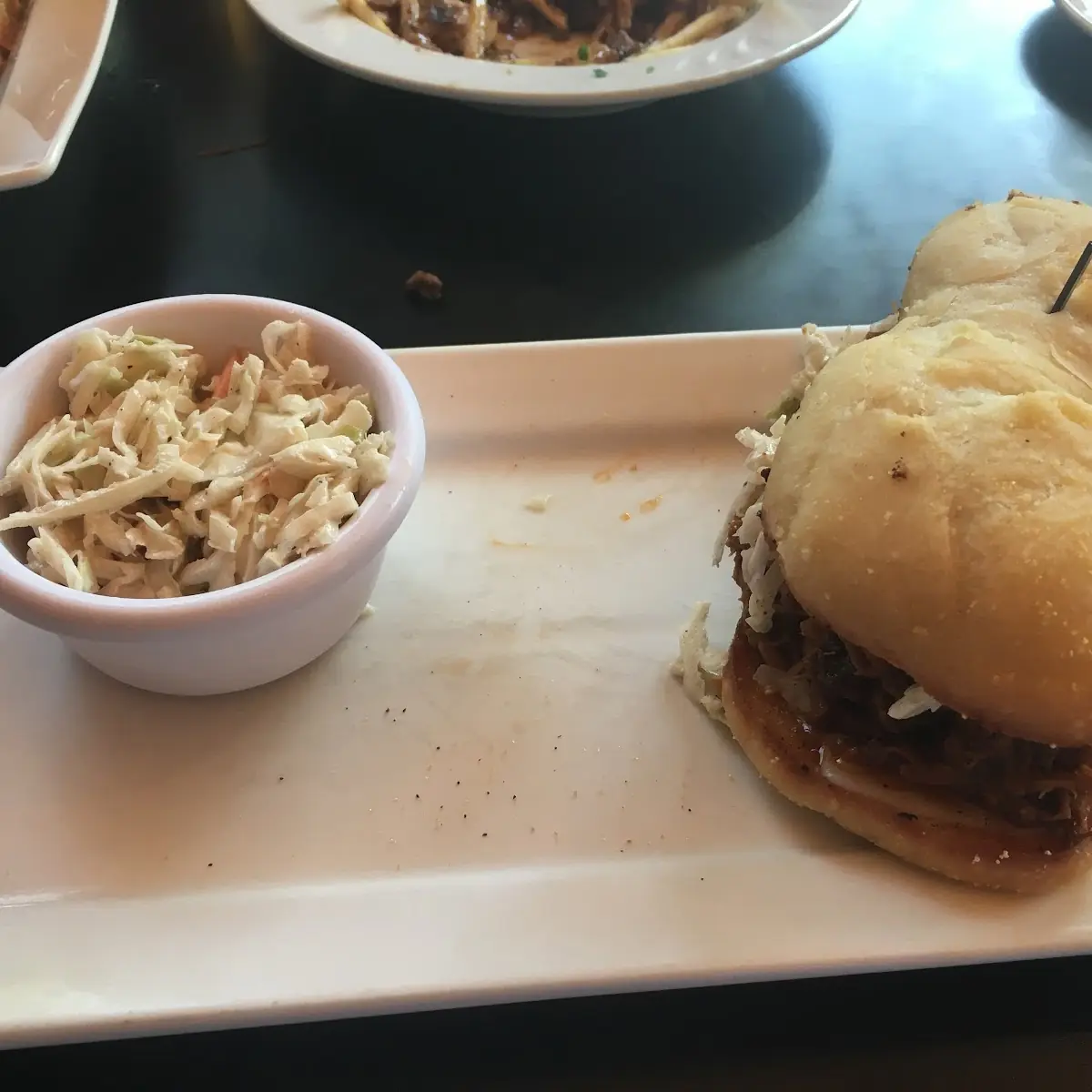 Golden Bear Farms Pulled Pork Sandwich
