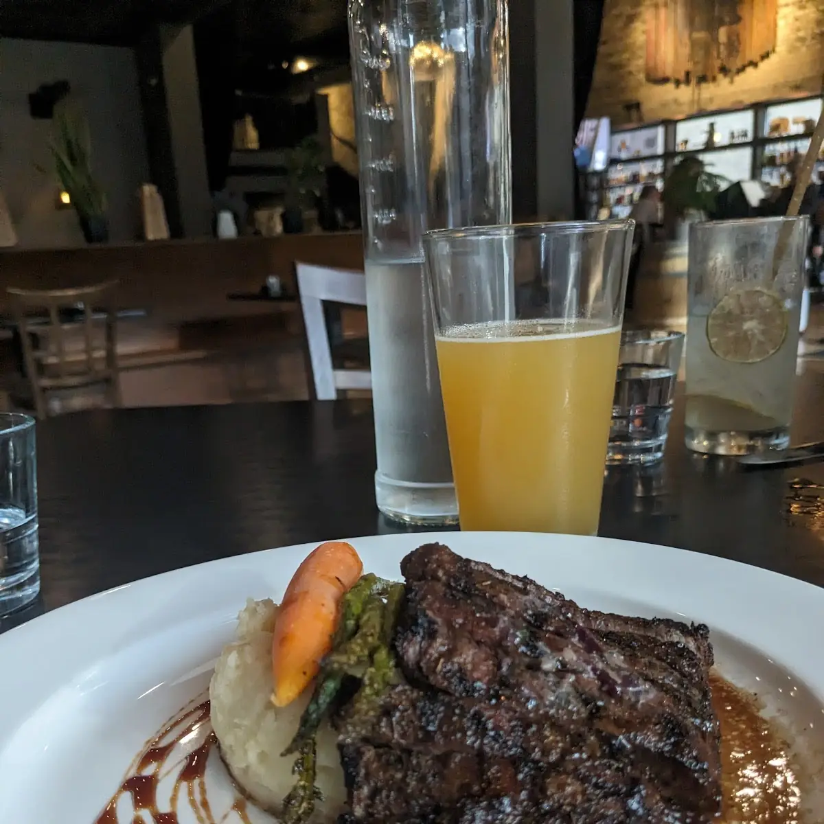 Grilled Mishima Reserve Wagyu Flat Iron