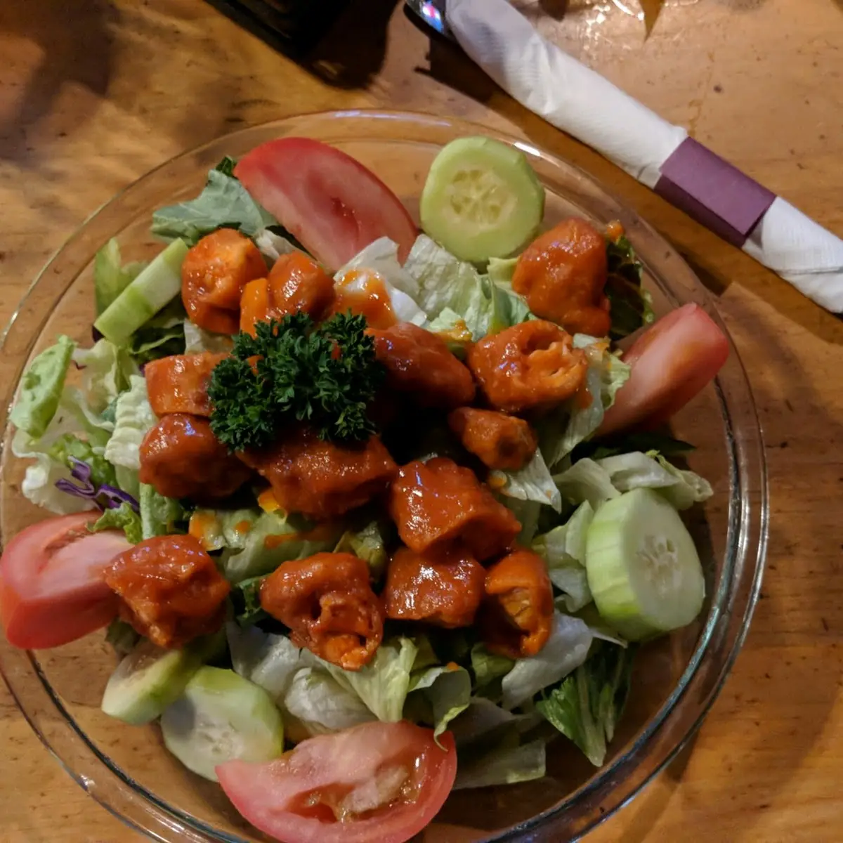 Crispy Chicken Salad