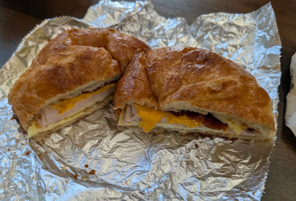 Bacon Egg and Cheese Croissant