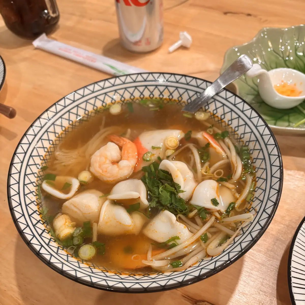 Seafood Noodle Soup 1 Pepper Hot