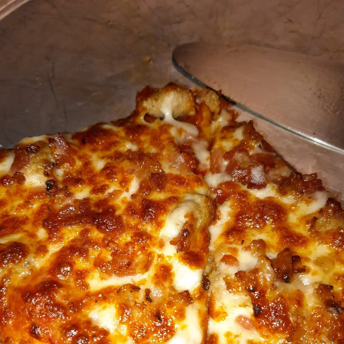 Pepperoni and Sausage Pizza