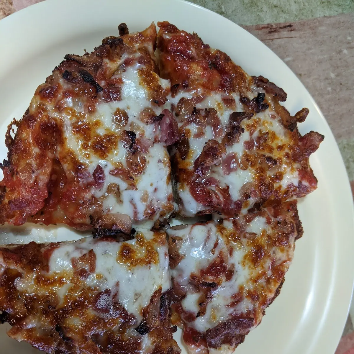 Chicken Bacon Ranch Pizza