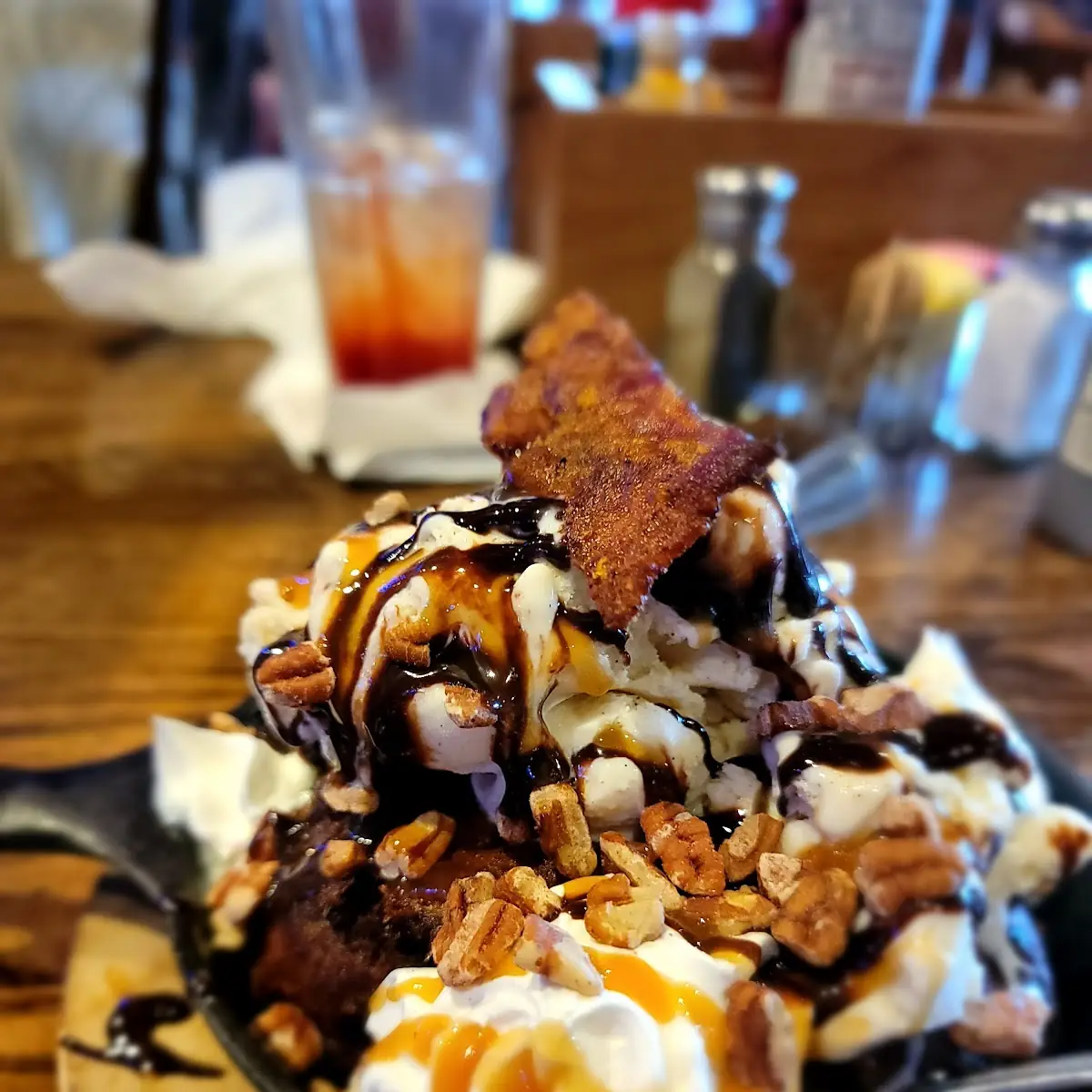 Deep Fried Brownie Sundae