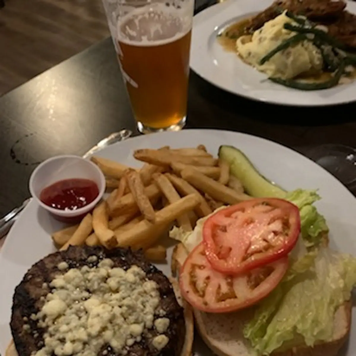 Blue Cheese Burger