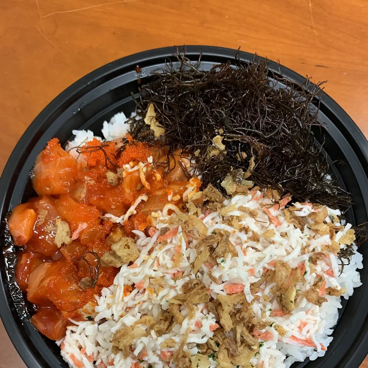 Salmon on Sushi Rice