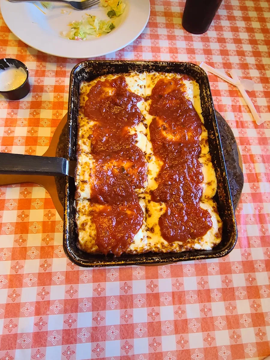 Detroit Style Pizza