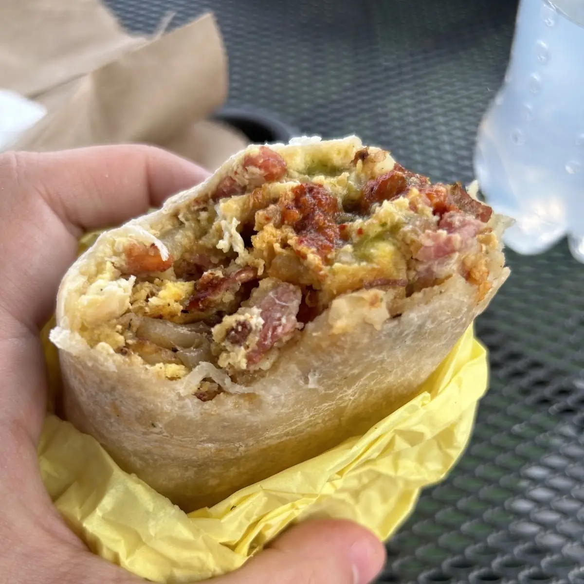 Bacon Breakfast Burrito